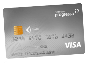 Tarjeta de crédito Progressa 5