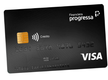 Tarjeta de crédito Progressa 6